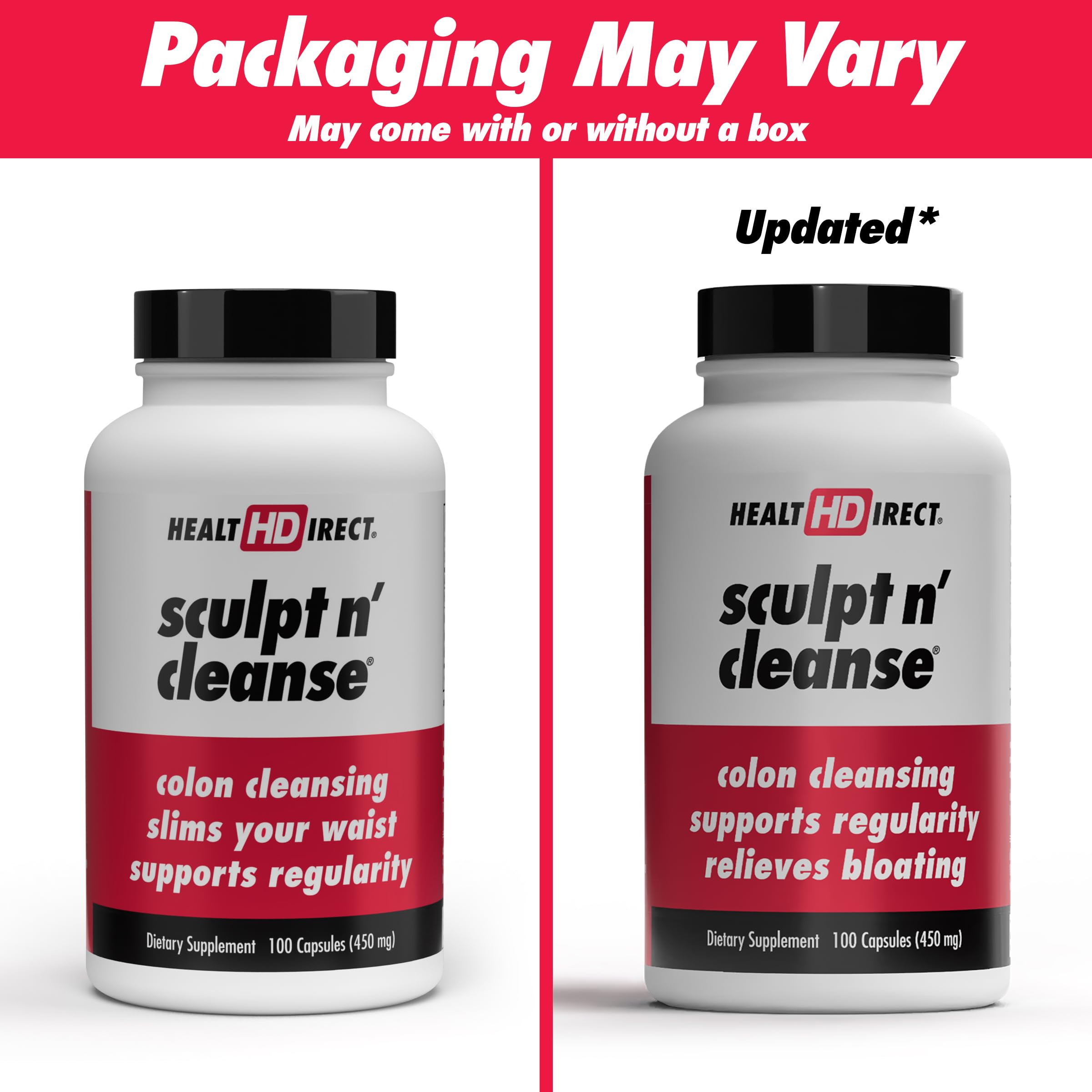 Sculpt n' Cleanse HEALTH DIRECT, ingrédients naturels pour soutenir une digestion équilibrée.