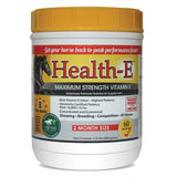 Health-E dose facile pour chevaux – poudre avec cuillère fournie facilitant l’apport quotidien.