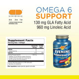 Health From The Sun Nature's Life Onagre Gelules 1300 mg: gélules faciles à avaler
