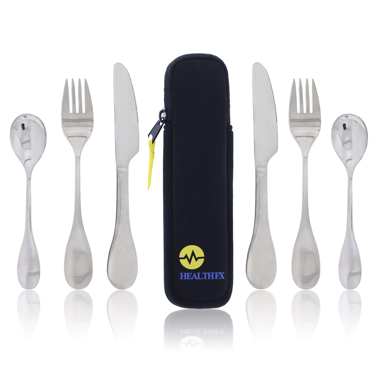 Health Fx ensemble-couverts controle-portions pour des portions maîtrisées à chaque repas.