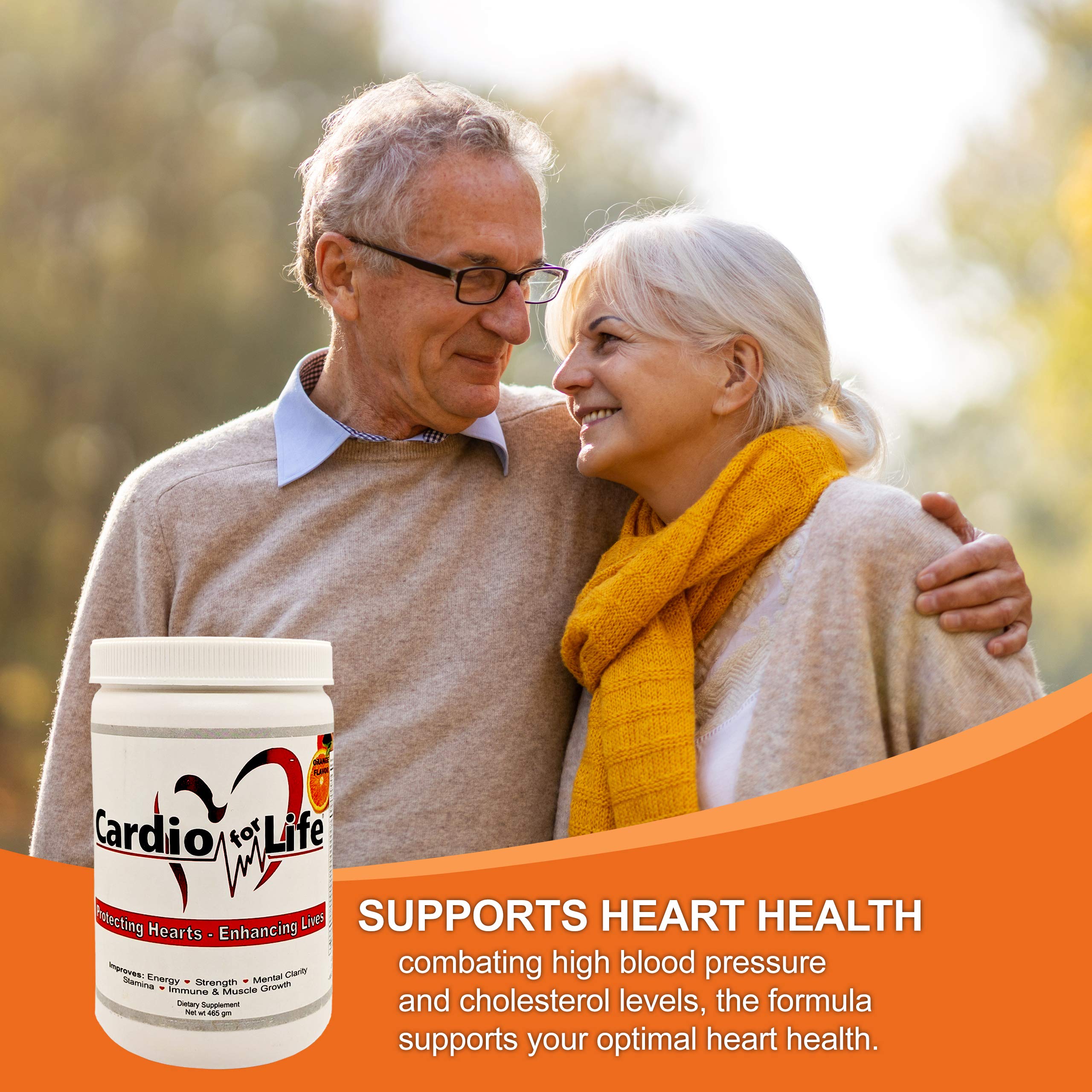 Health Guardian Cardio for Life se mélange facilement dans eau ou jus.