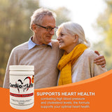 Health Guardian Cardio for Life se mélange facilement dans eau ou jus.