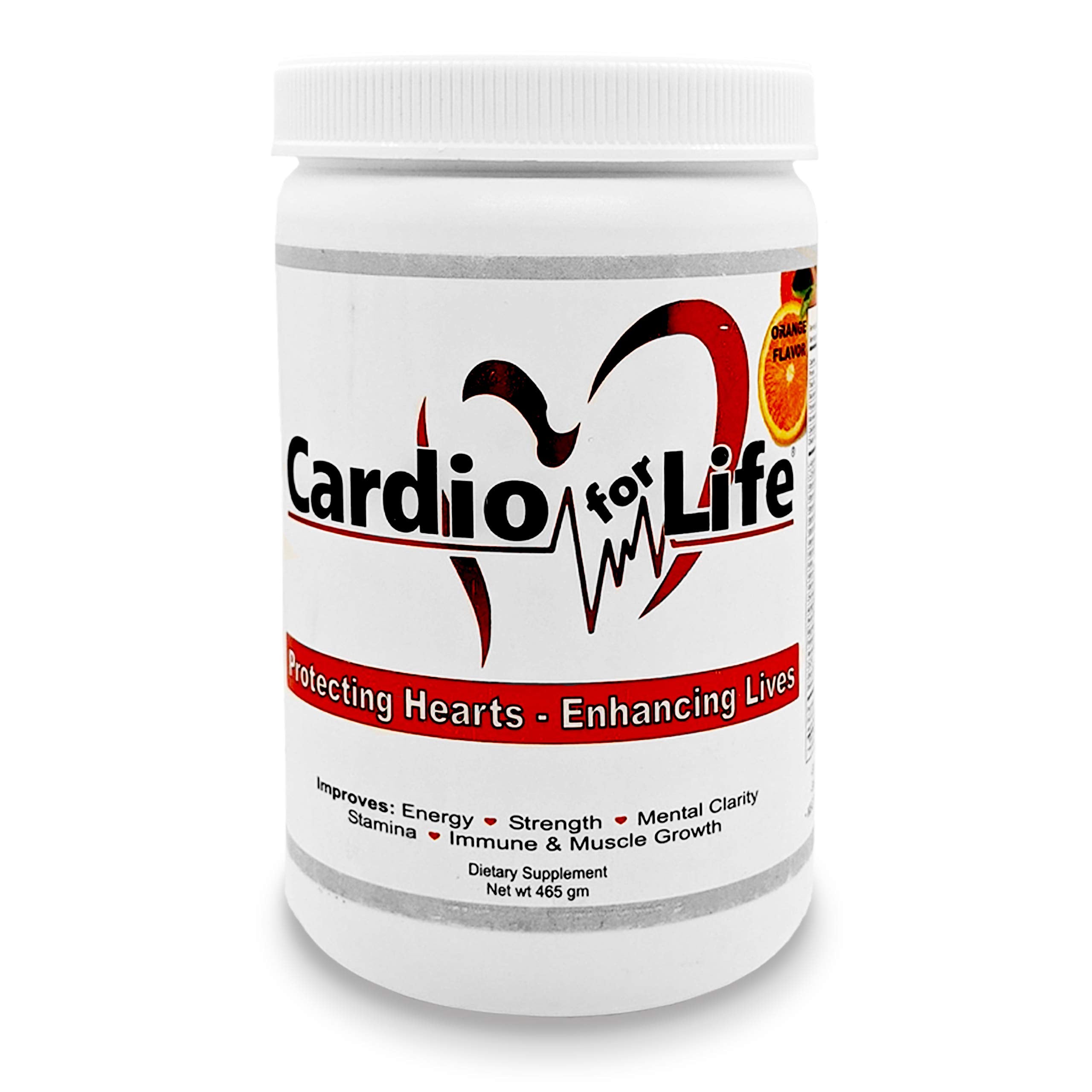 Health Guardian Cardio for Life en bouteille orange, énergie potentielle pendant l’effort.