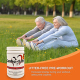 Health Guardian Cardio for Life pré-entraînement sans stimulants, énergie durable.