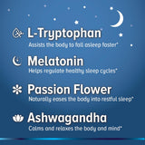 Health Heals Relaxation Sleep Aid, gélules, format pratique pour le soir.