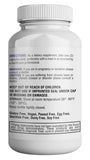 HEALTH LFE Potassium Bicarbonate — étiquette indiquant l’origine non-OGM et l’absence de gluten.