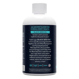 Health Logics huile de nigelle avec pipette, dosage pratique pour usage quotidien.