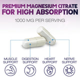 Étiquette lisible Health Nutrition Naturals, dosage clair.