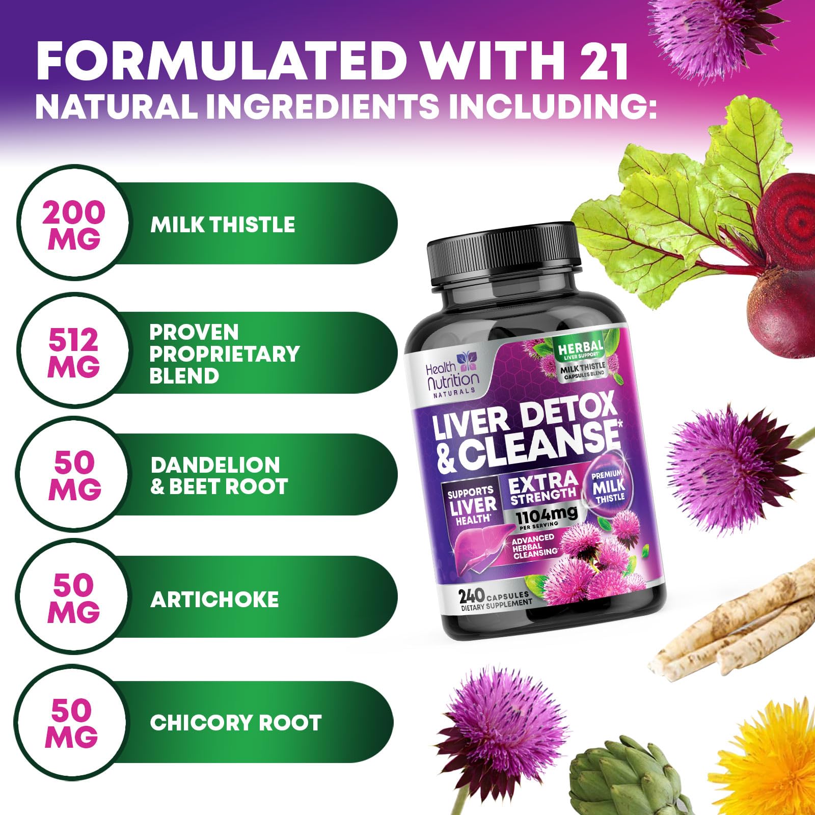 Health Nutrition Naturals Artichaut Extrait: soutien digestif naturel