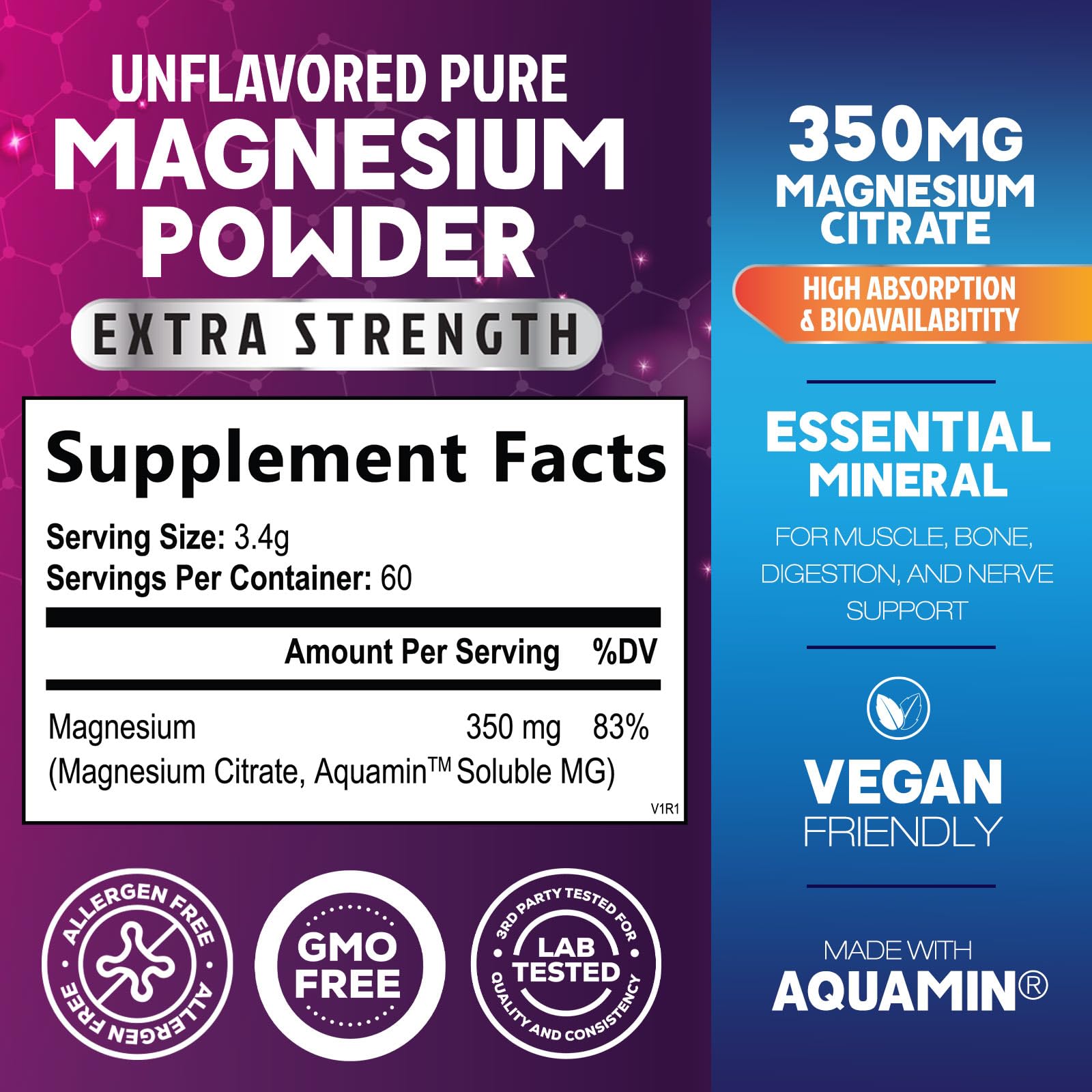 Health Nutrition Naturals cuillère doseuse prête à ajouter la poudre à la routine