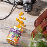 Utilisation quotidienne Health Nutrition Naturals gommes probiotiques pour toute la famille.