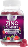 Health Nutrition Naturals gommes zinc 50 mg emballage clair et pratique