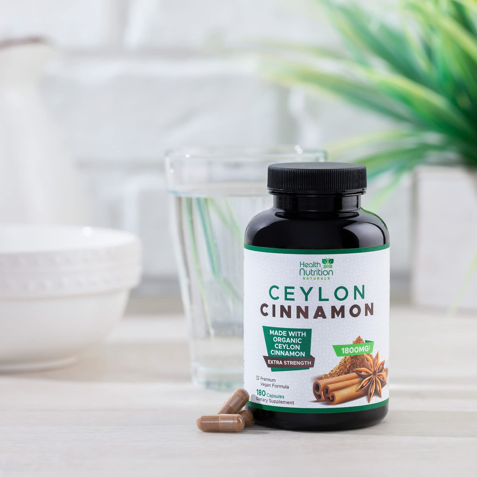 Health Nutrition Naturals Cannelle de Ceylan capsule soutien cœur potentiel