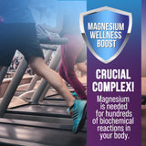Health Nutrition Naturals Magnesium Complex Emballage, emballage clair et pratique.