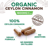 Health Nutrition Naturals Cannelle de Ceylan produit bio certifié et pureté garantie