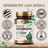 Health Nutrition Naturals Mélange prébiotiques et enzymes pour une digestion équilibrée.