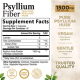 Health Nutrition Naturals Psyllium Husk Capsules 1500mg - Capsules faciles à prendre au quotidien.