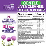 Health Nutrition Naturals Silimarine Liver Formule: soutien hépatique naturel et antioxydant
