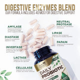 Health Nutrition Naturals Soutien potentiel au système immunitaire grâce au mélange probiotique.