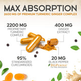 Formule vegan Health Nutrition Naturals – capsules dorées et bien-être général