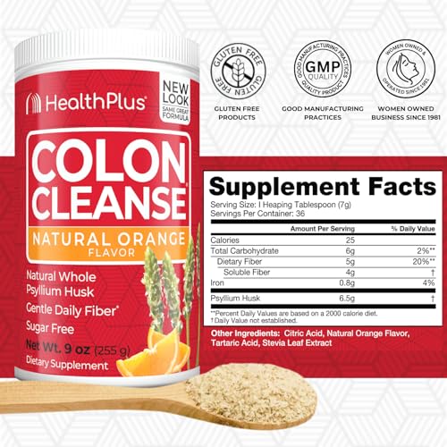 Health Plus Colon Cleanse : doseur précis pour une prise pratique.