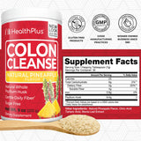 Health Plus Colon Cleanse: goût ananas, expérience agréable pour le confort digestif.
