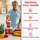 Health Plus Colon Cleanse: psyllium husk soutient des selles régulières.