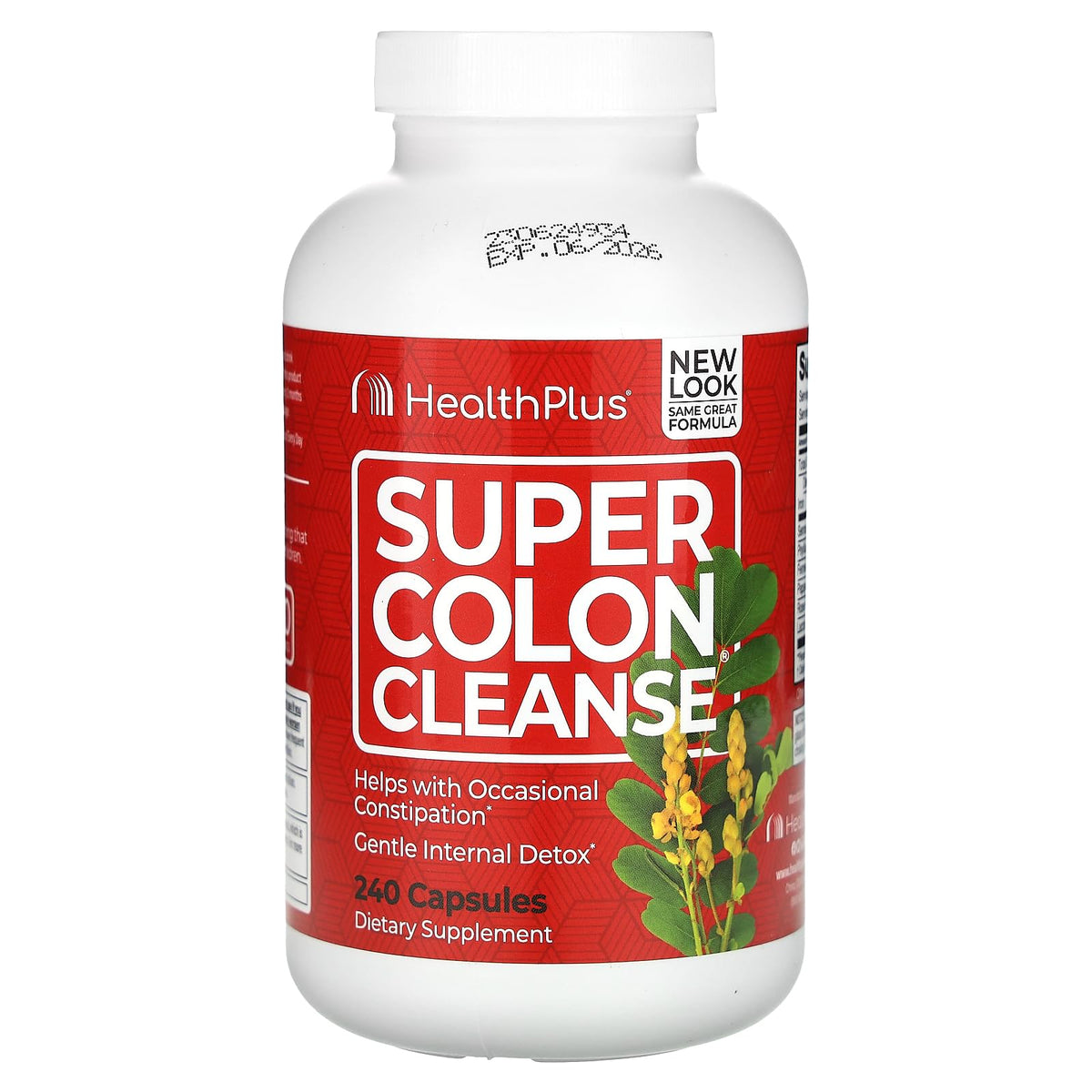 Health Plus Nettoyage du côlon: capsules pratiques pour soutenir la digestion.
