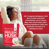 Health Plus psyllium husk petit déjeuner : ajoute des fibres à votre céréale.