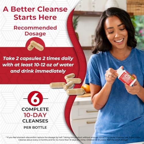 Health Plus Super Colon Cleanse : emballage boîte 240 capsules, pratique à ranger.