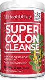 Bouteille Health Plus Super Colon Cleanse prête au transit occasionnel.