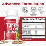 Capsules Health Plus Super Colon Cleanse pour le transit occasionnel.