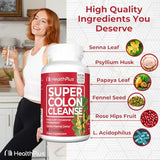 Dose quotidienne Health Plus Super Colon Cleanse facile à intégrer à votre routine.