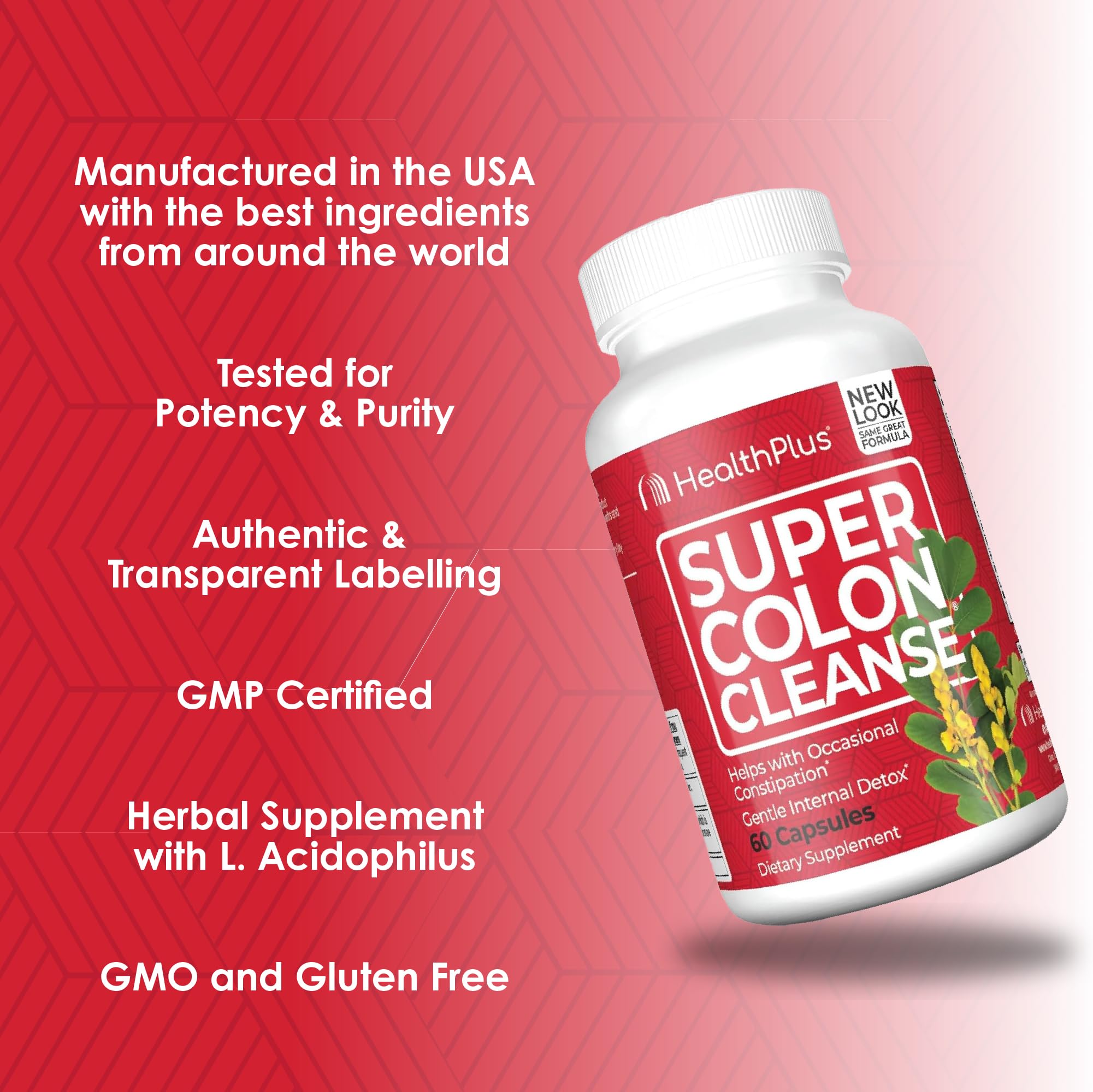 Mode d’emploi Health Plus Super Colon Cleanse simple et rapide à suivre.