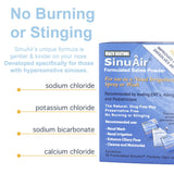 SinuAir – bouteille d'irrigation nasale pratique et efficace.