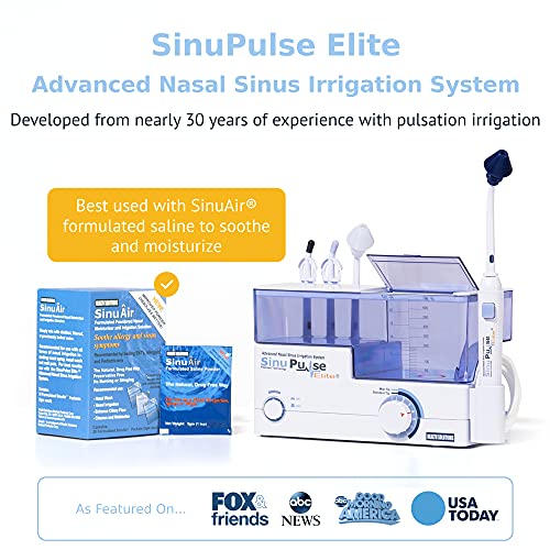SinuPulse Elite: pack SinuAir inclus pour un rinçage enrichi