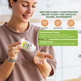 Health Star Senna Plus – bouteille pratique de 1000 comprimés prête à l’emploi