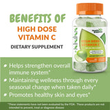 Gomme Health Supplied vitamine C pomme acidulée, arôme pomme naturelle pour démarrer la journée.