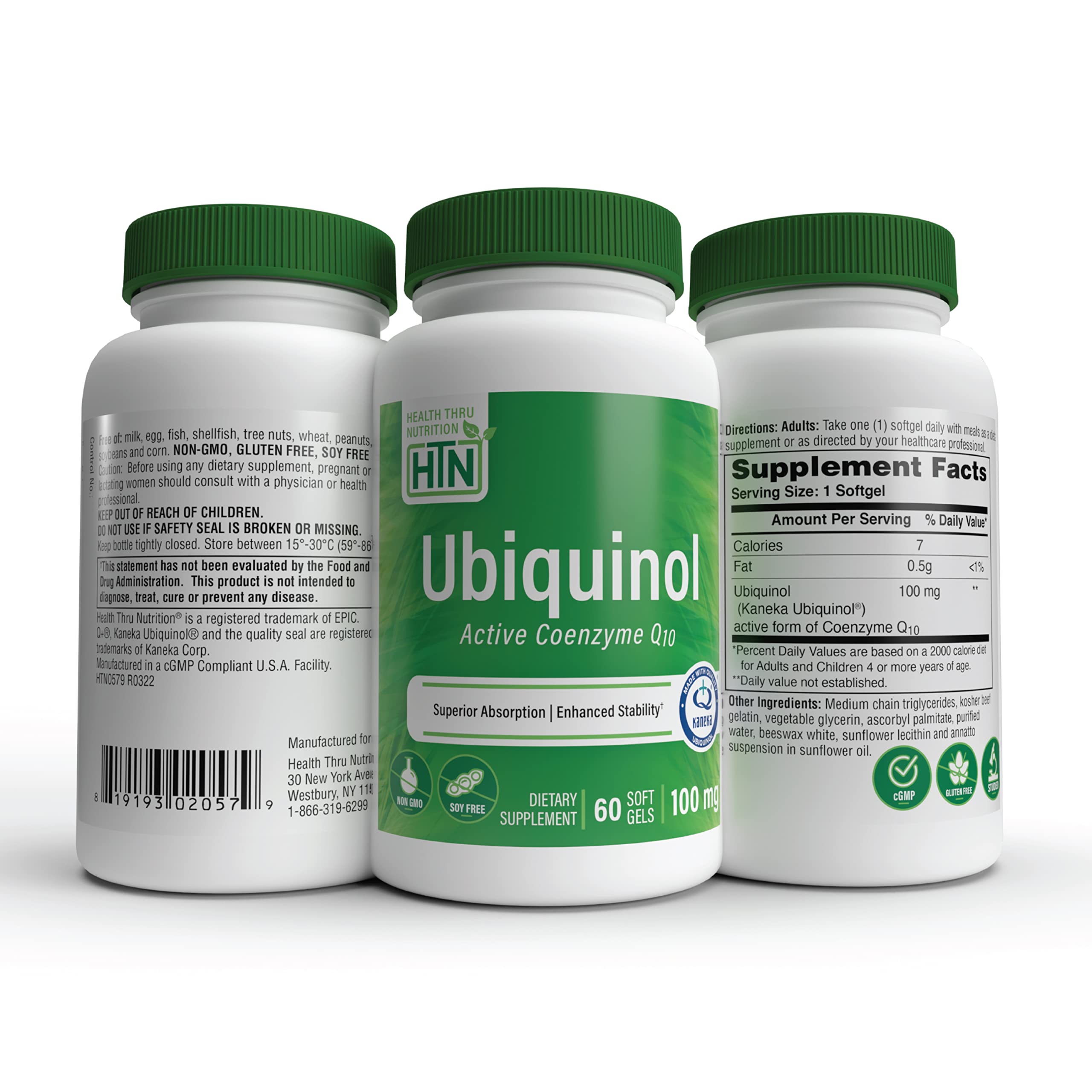Énergie mitochondriale potentielle avec l Ubiquinol Health Thru Nutrition