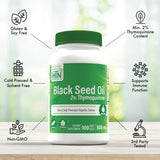 Health Thru Nutrition graines nigelle – graines entières, source potentielle d'acides gras.