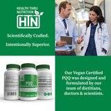 PQQ Health Thru Nutrition 40 mg, informations consommateur et vérifications tierces.