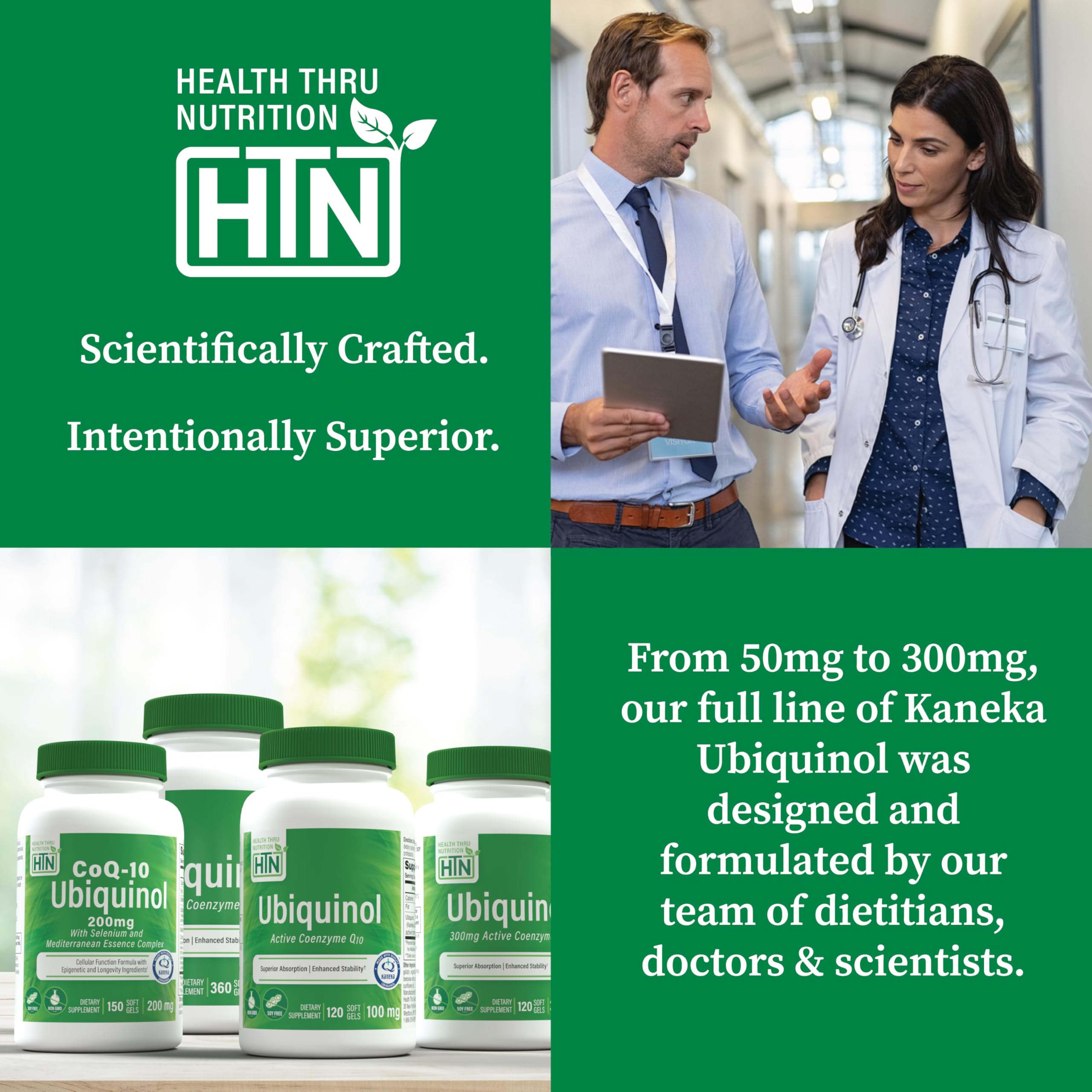 Health Thru Nutrition Ubiquinol 100mg – résultats possibles pour le cardio et les mitochondries.
