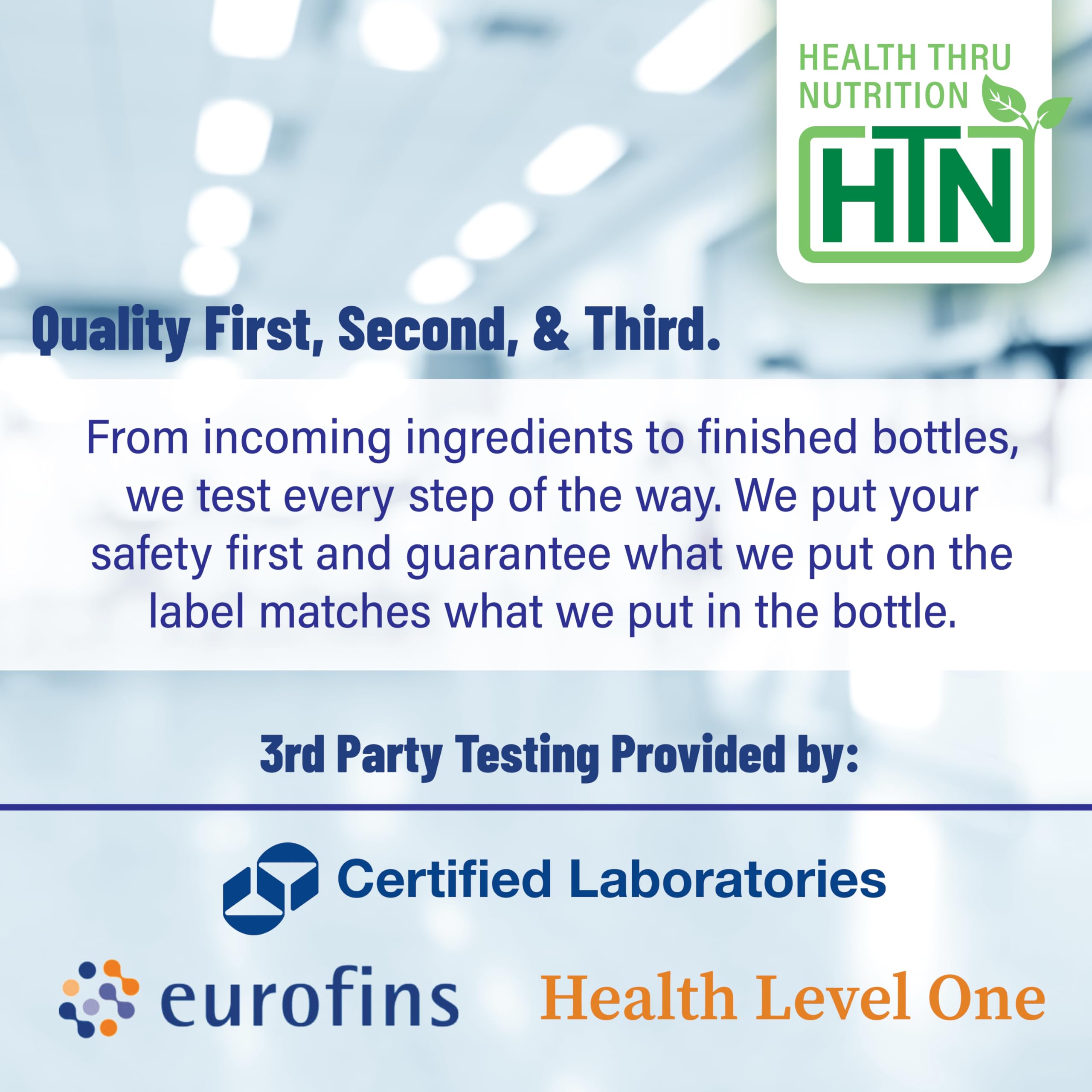 Health Thru Nutrition Ubiquinol 100mg – usage sûr et sans ogm.