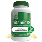 Health Thru Nutrition vitamine D3 10000iu – bouteille prête à l’emploi, soutien potentiel de l’immunité.
