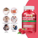 Gomme Health4All magnésium glycinate texture douce et saveur framboise