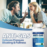 HealthA2Z – action rapide contre les gaz pour ventre plus léger.