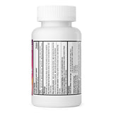 HealthA2Z Soulagement des allergies: flacon ouvert montrant les caplets faciles à prendre.