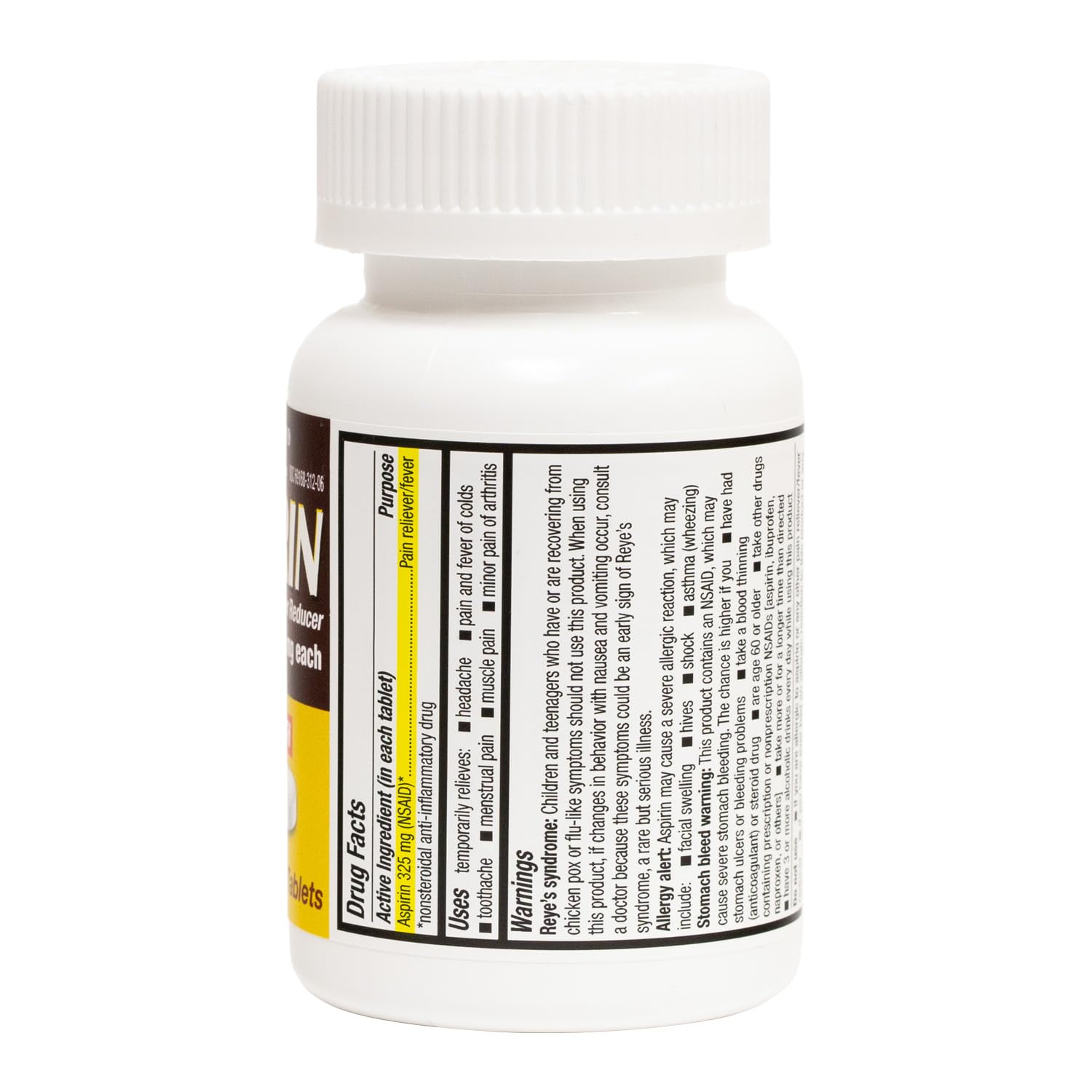 HealthA2Z Aspirine 325 mg, rapidité d’action potentielles grâce à la dissolution rapide.
