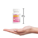 HealthA2Z Bismuth dose portable pour emporter les comprimés.