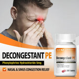 HealthA2Z Décongestionnant PE – comparaison des usages pour rhume et allergies.